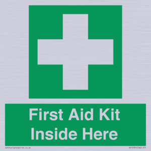 First Aid Kit Inside Here